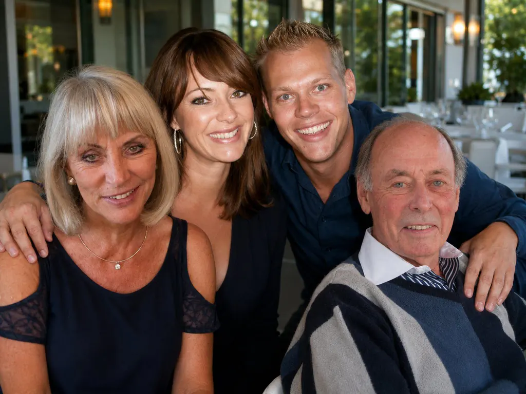 Left to right: Patricia Darby, Olivia Darby, Adam Darby and Alan Darby of The College of Modern Montessori