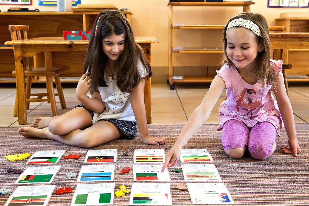 Montessori lower elementary classroom